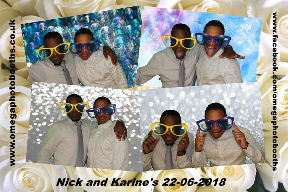Nick & Karine's Wedding | View more photos from the event at gallery.omegaphotobooths.co.uk/u/Omega-Photobooths/Nick-Karines-Wedding